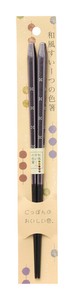 箸　和風スィーツ五角　紫芋の色23C　台紙【日本製　若狭塗　おしゃれ　塗箸】