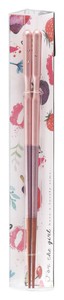 Wakasa lacquerware Chopsticks Gift Pink Made in Japan