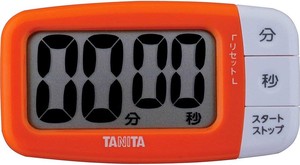タニタ(TANITA) 〈タイマー〉でか見えプラスタイマー TD-394-OR(フレッシュオレンジ)