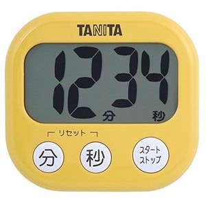 タニタ(TANITA) 〈タイマー〉でか見えタイマー TD-384-MY(マンゴーイエロー)