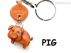 钥匙链 手工艺书 猪 动物 日本制造