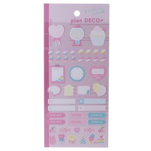 Sticker Character Sweets Plan Plus