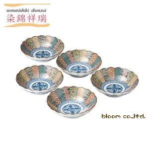 Mino ware Small Plate Combined Sale Assortment 5-pcs Made in Japan