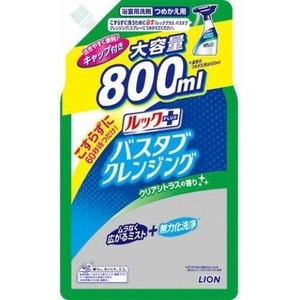 ルックプラス　バスタブクレンジング　つめかえ用大サイズ　クリアシトラスの香り