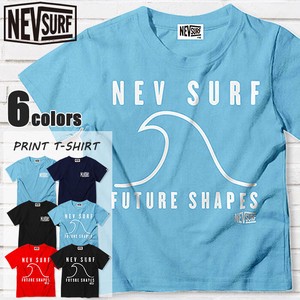 キッズ　NEV SURF　ロゴプリントTシャツ(N38-03/N38-04)