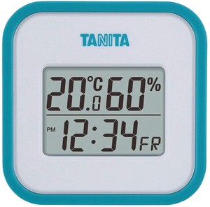 タニタ(TANITA) 〈温湿度計〉デジタル温湿度計 TT-558-BL(ブルー)