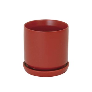 Pot/Planter Red ceramic dulton