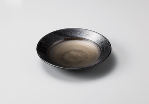 本窯金彩6.0リム皿【日本製　強化磁器】