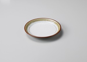乳白15.5cm丸皿【日本製　磁器】