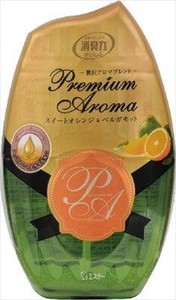 玄関・リビング用消臭力　PREMIUM　AROMA　スィートオレンジ＆ベルガモット