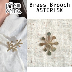 Brass Brooch　ASTERISK