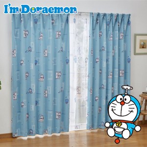 ドラえもん I'm Doraemon  2級 遮光 遮熱 カーテン 幅100×135cm丈 2枚セット  SB-507-S