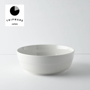 Mino ware Donburi Bowl Trip White glaze Made in Japan