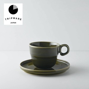 Mino ware Cup & Saucer Set Trip Made in Japan