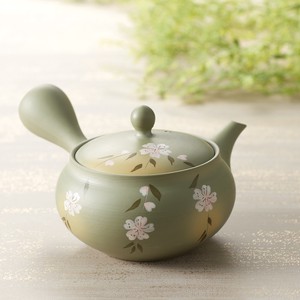 Deep steaming TOKONAME Ware Wormwood Sakura Japanese Tea Pot