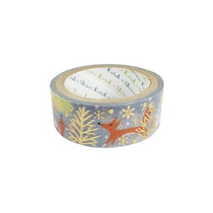 Washi Tape Literature & Fiction Book Glitter Washi Tape Foil Stamping Made in Japan