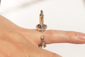 Silver-Based Ring Gothic