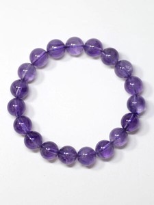 天然紫水晶手链 经典款 手链 10mm