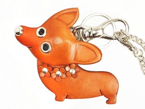 Key Rings Craft Corgi Dog Made in Japan