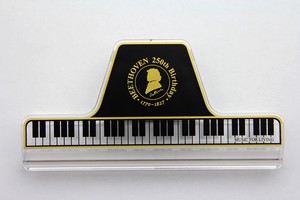 ミュージックブッククリップクリア　ベートーヴェン＜ベートーヴェン生誕250周年シリーズ＞