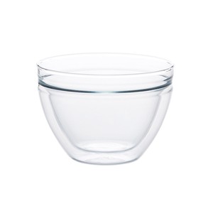 Heat-Resistant Glass Double Wall Bowl 2 70
