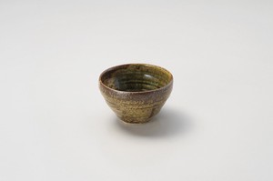 黄灰釉深小鉢【日本製　陶器】