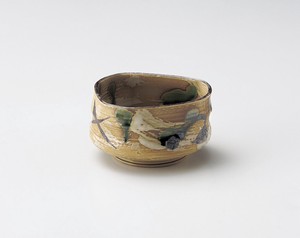 織部流し小鉢【日本製　陶器】