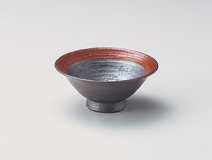 赤吹きサビ4.0小鉢【日本製　陶器】