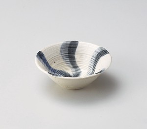 うるし流水（青）4.0鉢【日本製　陶器】