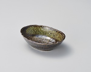 天の川楕円小鉢【日本製　陶器】
