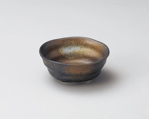 黒備前角浜3.6鉢【日本製　陶器】