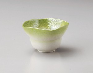 グリーンパール四方小鉢小【日本製　磁器】