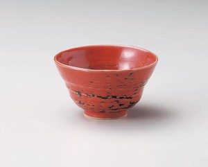 紅4.0もえぎ鉢【日本製　陶器】
