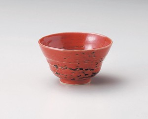 紅3.0もえぎ鉢【日本製　陶器】