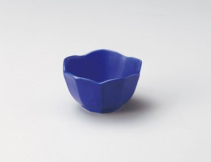 ルリ桔梗型3.3小鉢【日本製　強化磁器】