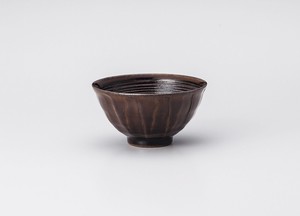 アメ釉茶碗【日本製　陶器】
