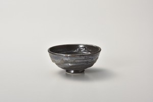 黒金 飯碗【日本製　陶器】