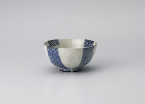 白砂波鹿の子茶碗【日本製　陶器】