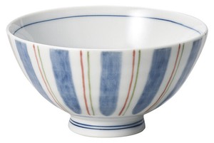 青和飯碗（大）【日本製　陶磁器】