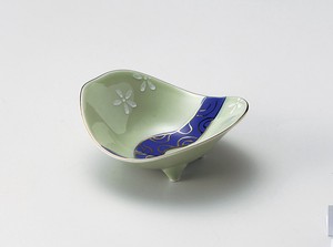 Side Dish Bowl Porcelain Wakakusa Made in Japan