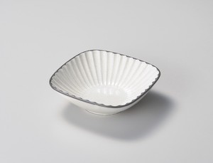 Side Dish Bowl Porcelain White Made in Japan