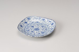Square 7 5 Plate Made in Japan Porcelain