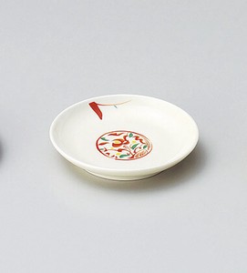 赤絵みのり3.0皿【日本製　強化磁器】