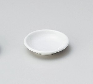 白玉3.0皿【日本製　磁器】