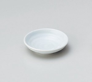 青白3.0深皿【日本製　磁器】