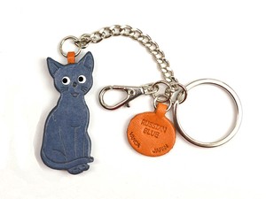 钥匙链 手工艺书 猫 日本制造