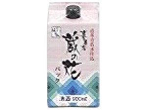 会津ほまれ 蔵の花 パック 900ml x6【日本酒】
