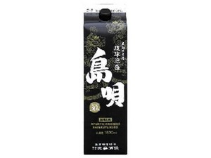 まさひろ酒造 単式30° 島唄 泡盛 黒 パック 1.8L x1【泡盛】