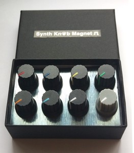 【マグネット】SKMカラーツマミアソートセット Synth Knob Magnet