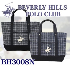 BEVERLY HILLS POLO CLUB キャンバストートバッグ L BH3008N【JAPAN SALES ONLY】
